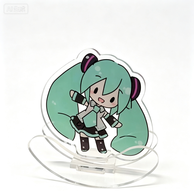 Acrylic Cosplay Prop - Decoração de brinquedo acrílico Hatsune Miku,