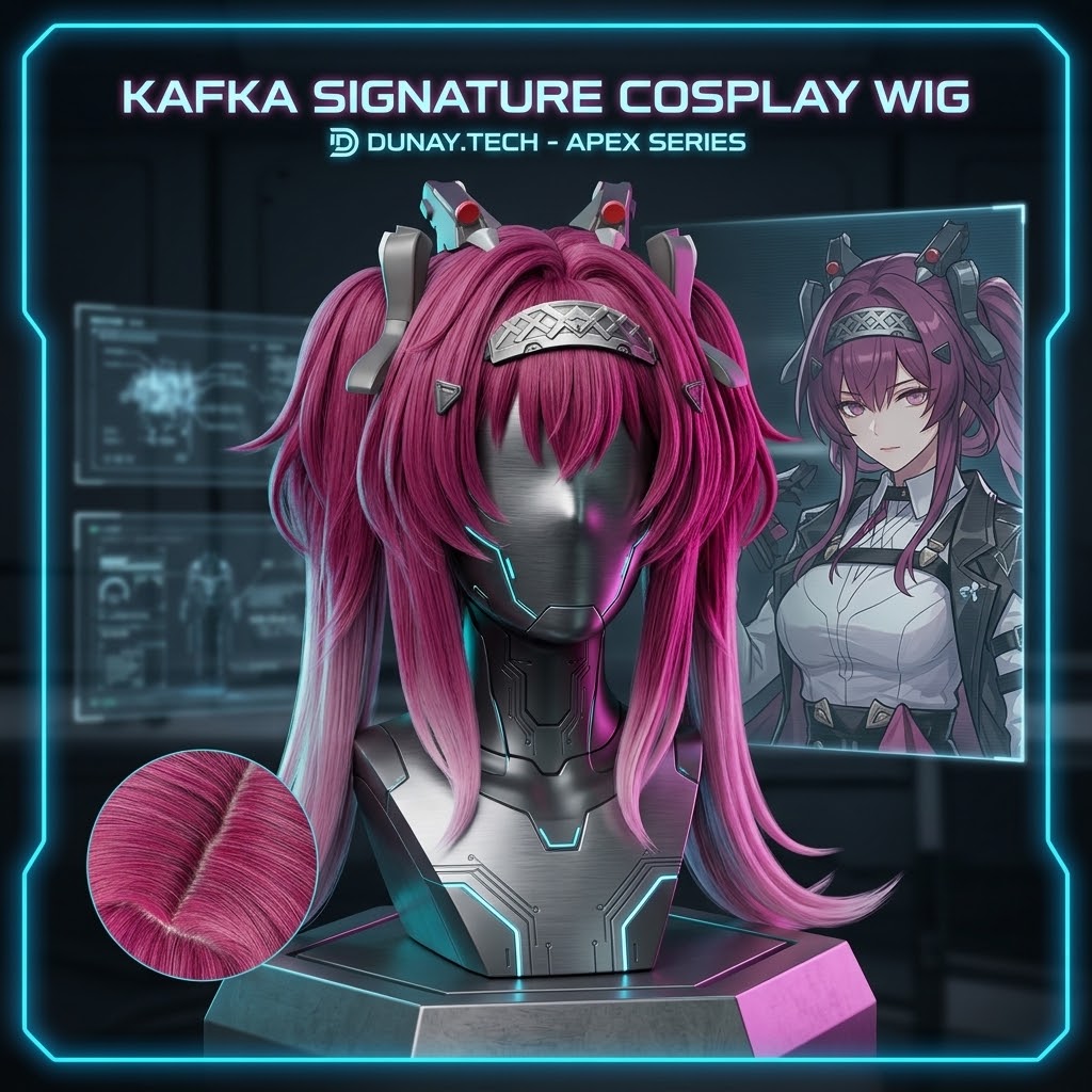 Cosplay Prop Designer - Peruca de Cosplay Lupa com Design
