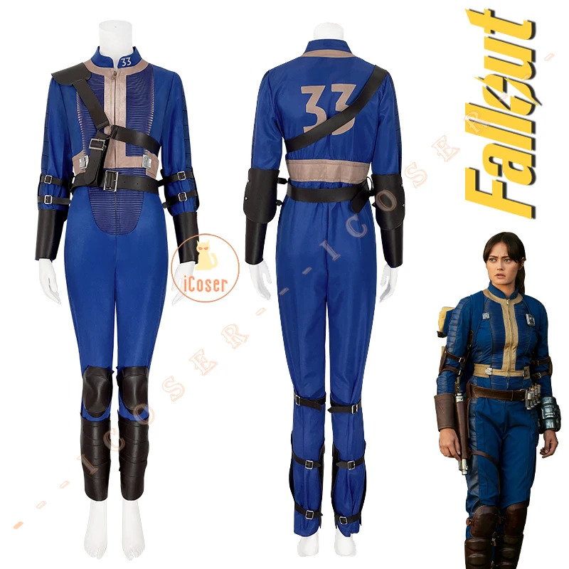 Fallout Cosplay Prop - Outono cos out lucy cosplay traje