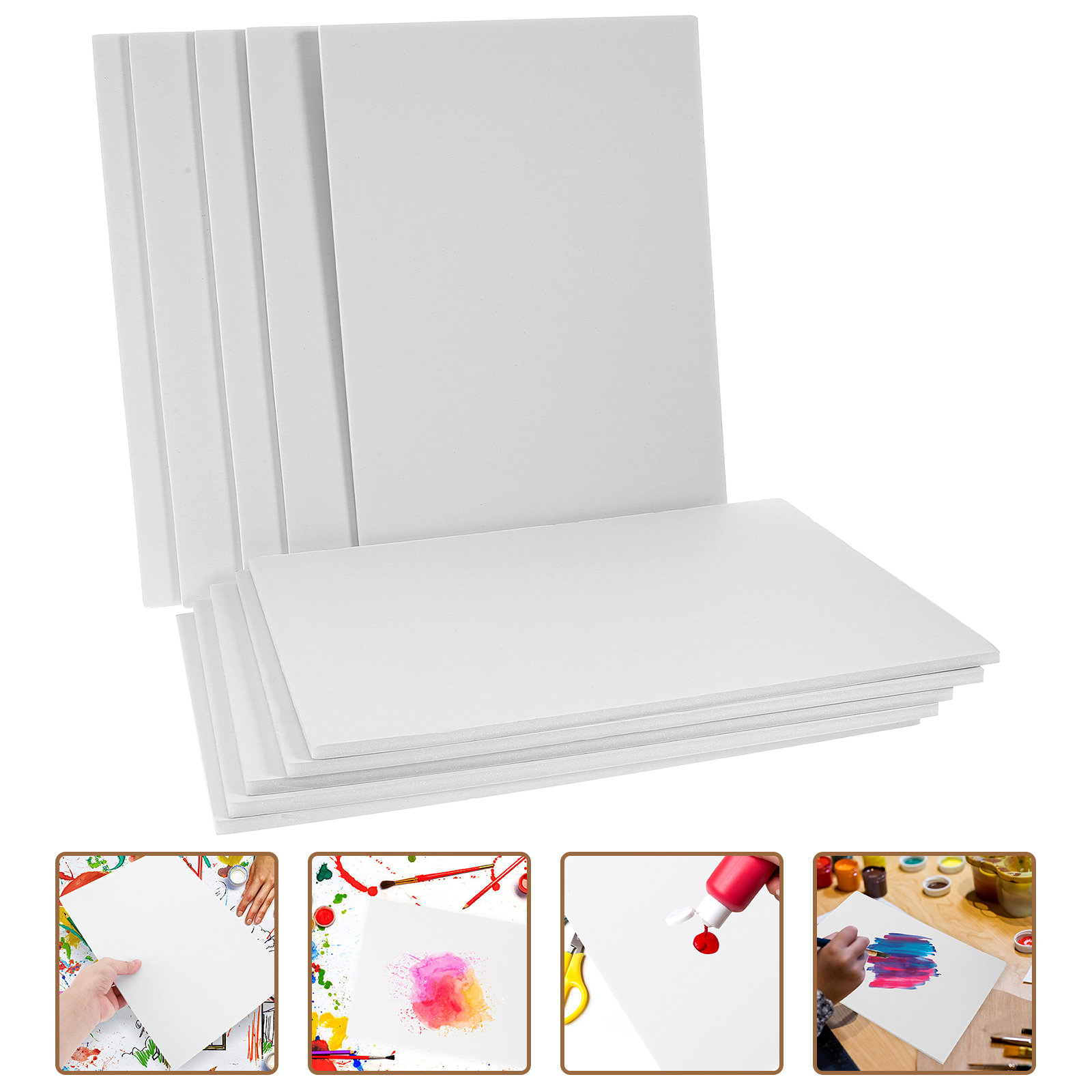 Cosplay Prop Foam Board - 10 Peças de Placas de Espuma