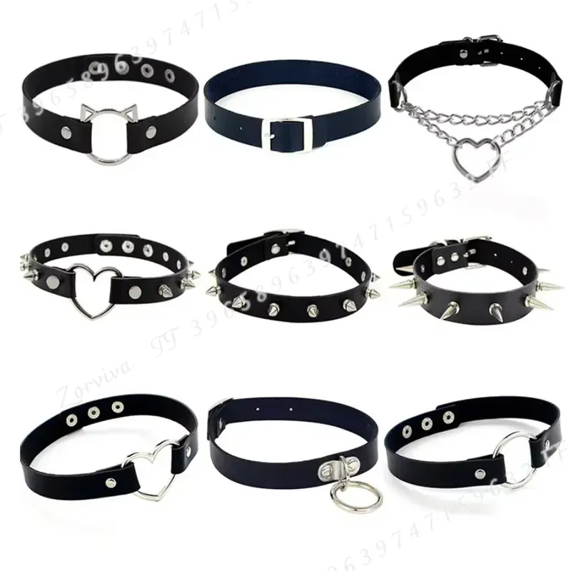 Colar Choker Gótico Punk Rock  - Magnetic Clasp Cosplay avaliação e preço