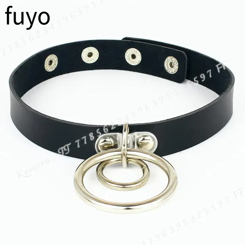Colar Choker de Couro Punk Sex - Magnetic Clasp Cosplay avaliação e preço