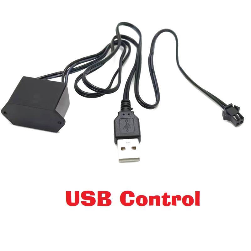 Dc 12v el linha usb isqueiro c - Led El Wire avaliação e preço