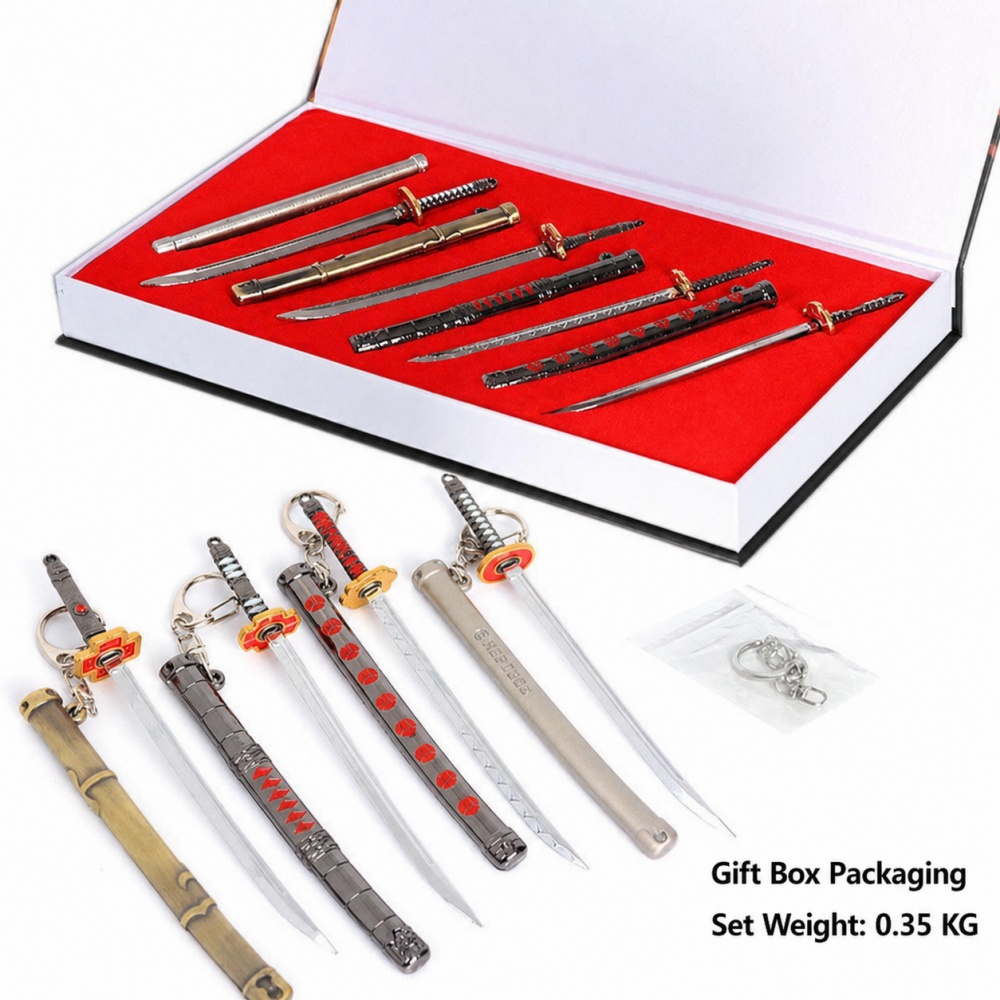Conjunto de Chaveiros de Espad - Cosplay Prop Dagger avaliação e preço