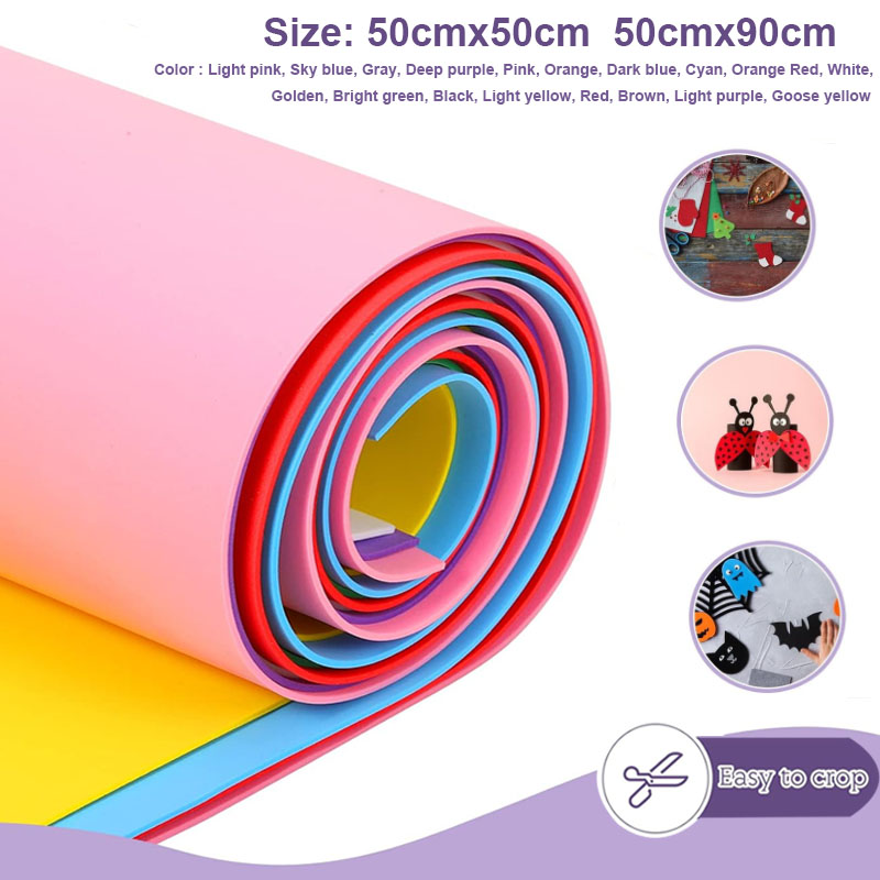1 pçs folhas de espuma eva col - Craft Foam Roll avaliação e preço