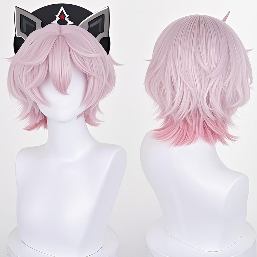 Peruca de Cosplay Genshin Impa - Wig Fiber Net avaliação e preço