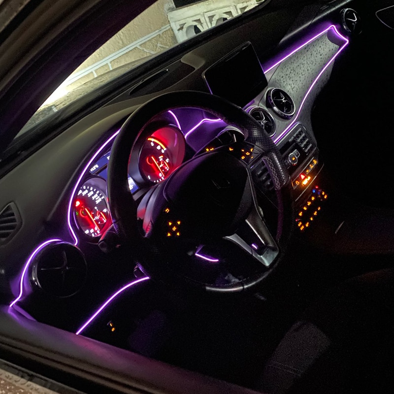 5m Car Interior Atmosfera Ilum - Led El Wire avaliação e preço