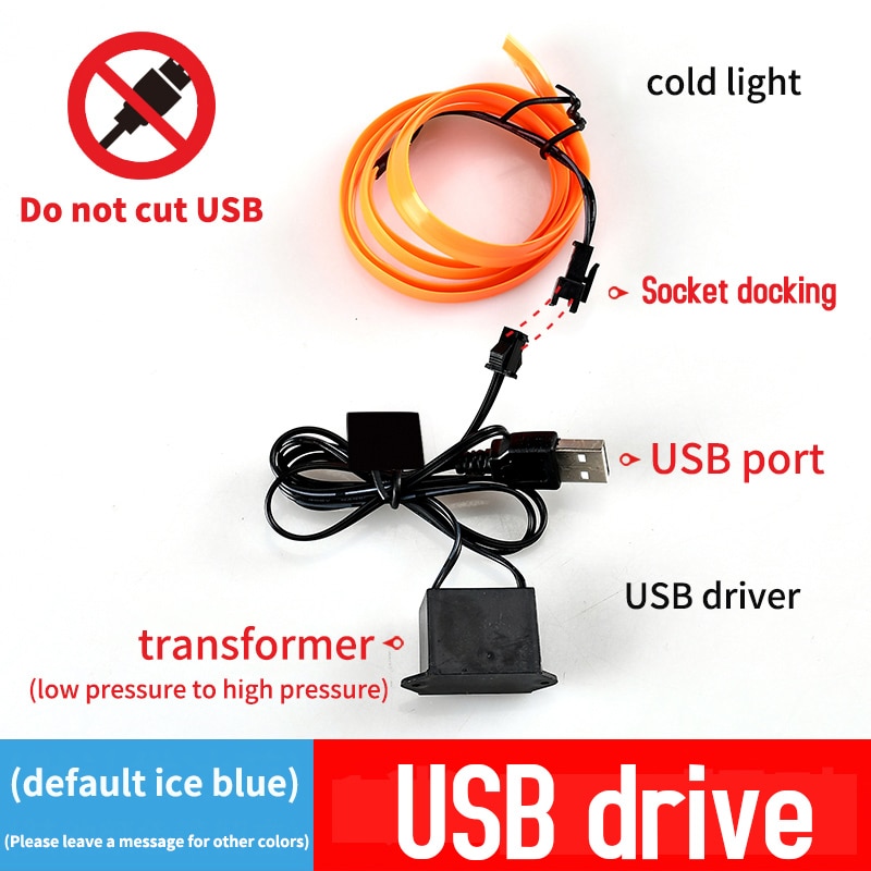5m Car Interior Atmosfera Ilum - Led El Wire avaliação e preço